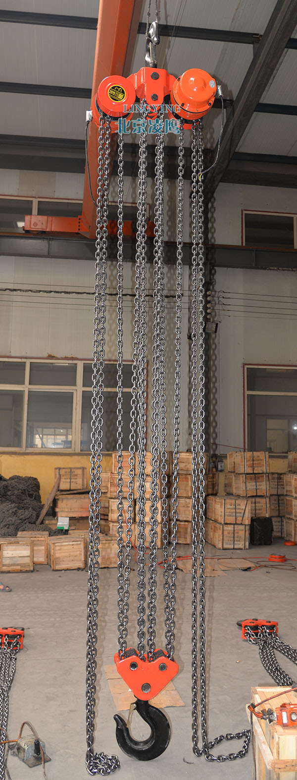 北京凌鷹焊罐群吊電動葫蘆