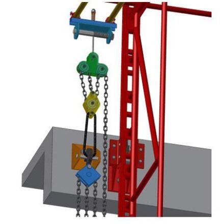 爬架電動(dòng)葫蘆